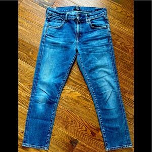 Citizens Of Humanity Jeans Elsa Mid Rise Slim Fit Crop New Moon Women Size 28